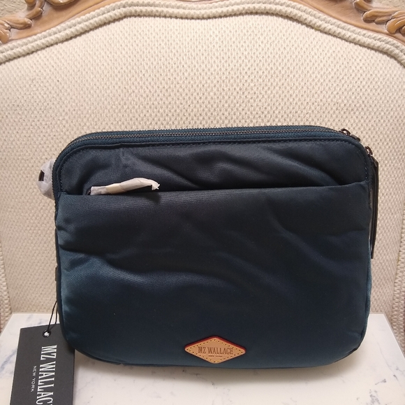 MZ Wallace Bowery Crossbody Deep Teal - Picture 4 of 12